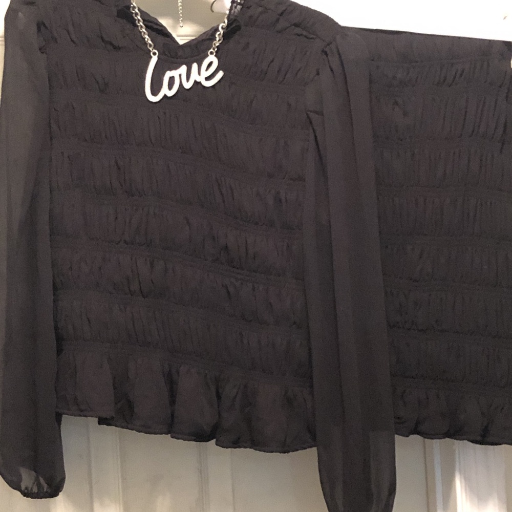 Women 2 piece set Black